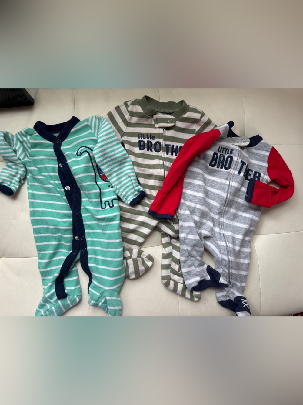 Boys newborn clothes set of 3